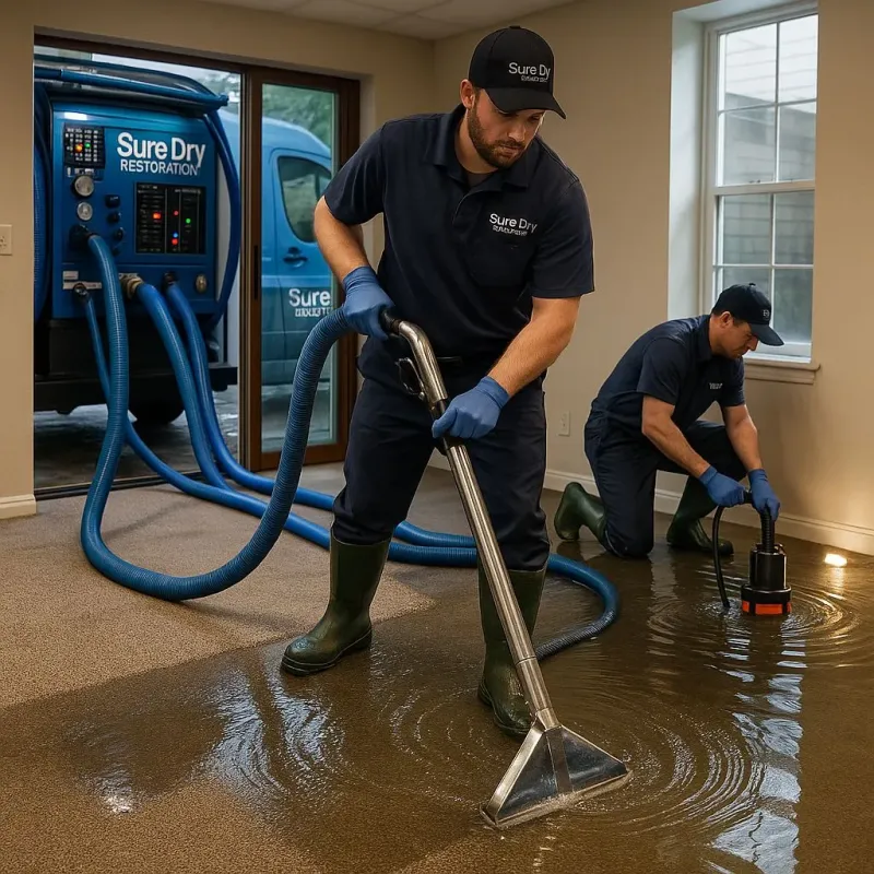 Water Extraction and Removal process in Sylvester, GA